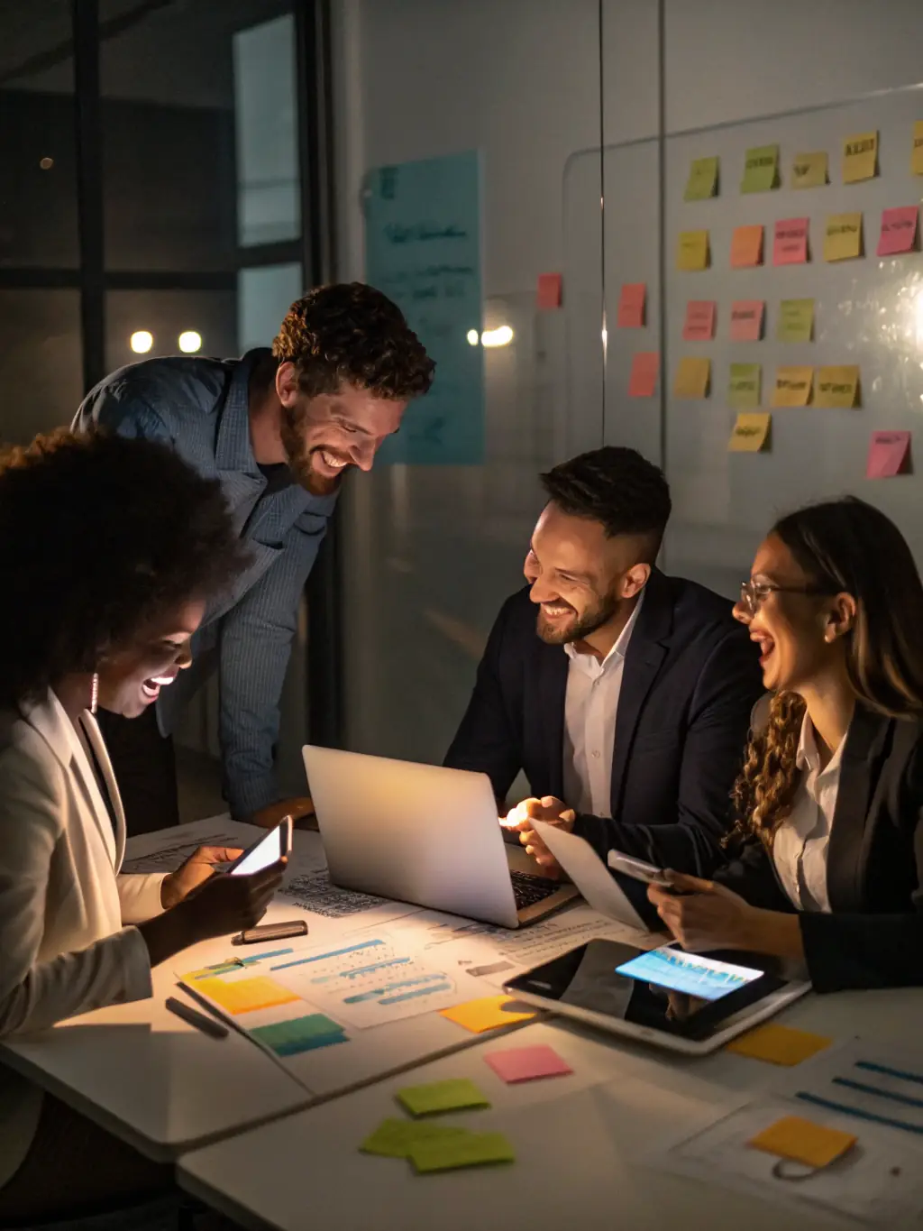 Professionals engaged in a workshop at Purple Campus, enhancing their leadership and communication skills.